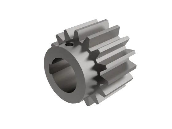 Stirnrad Modul 5 Z=16 D0=80