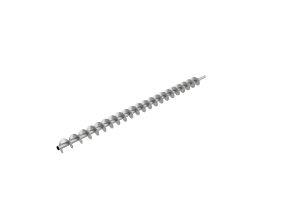 Grit Dosing Screw