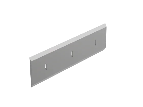 Schaberplatte 160/10x 540 60°