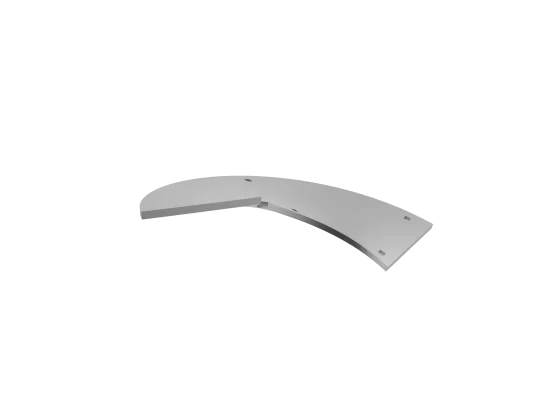 Schn.wen Abschlußblech d=508