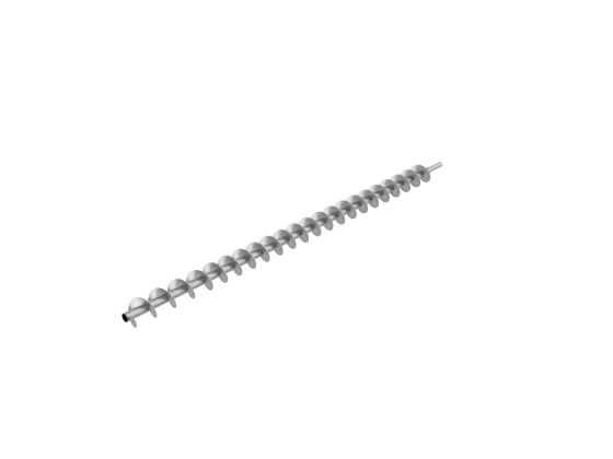 Grit Dosing Screw