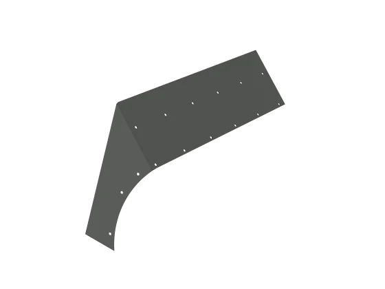 Dicht Siebk D500 45° GB=610