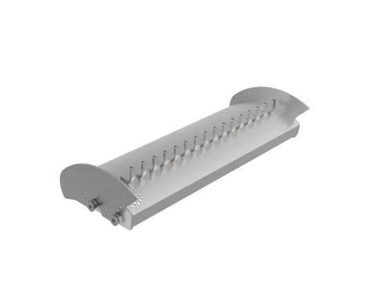 Siebelement mit Harke B 566