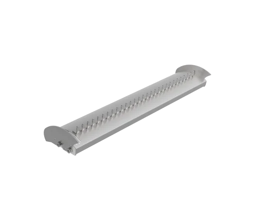 Siebelement mit Harke B 966