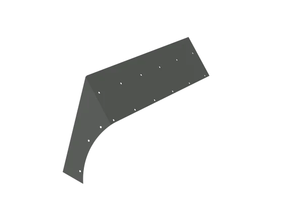 Dicht Siebk D500 45° GB=600
