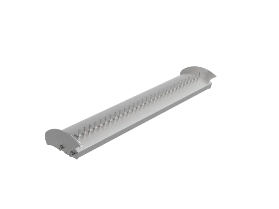 Siebelement mit Harke B 966
