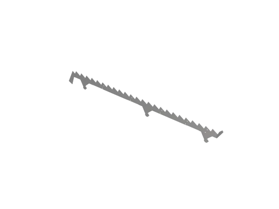 lamella, 3000, fixed, bottom step, for S