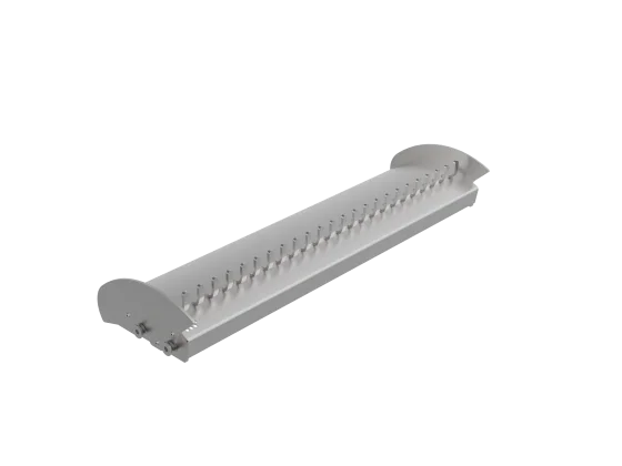 screening element segment rake