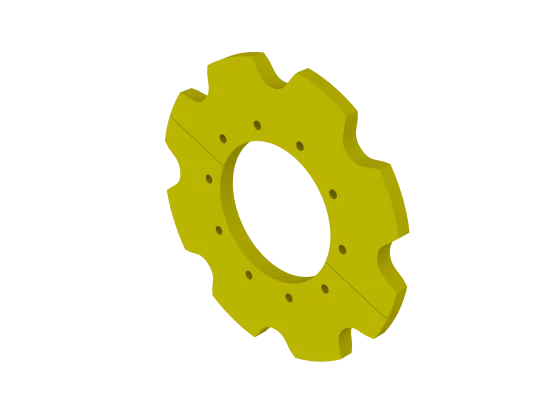 chain wheel split