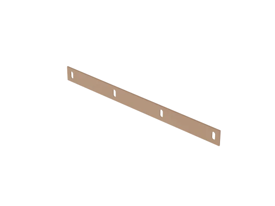 Schaberplatte Messing