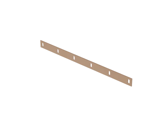 Schaberplatte Messing