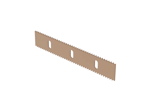 Schaberplatte Messing