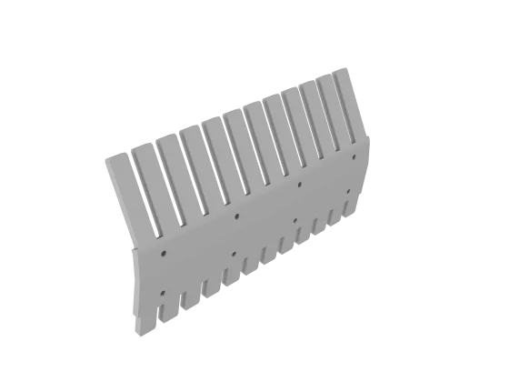 Harkensegmentblech