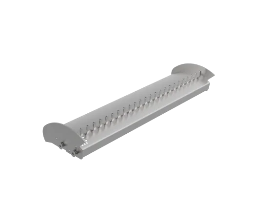 screening element segment rake