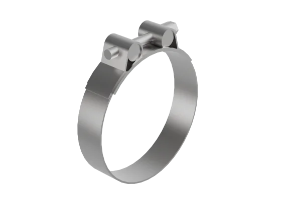 hose clip with threaded hole