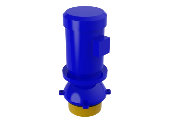 Freistrompumpe
