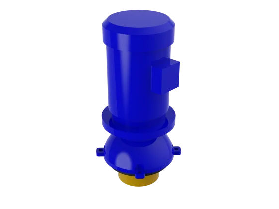 Freistrompumpe