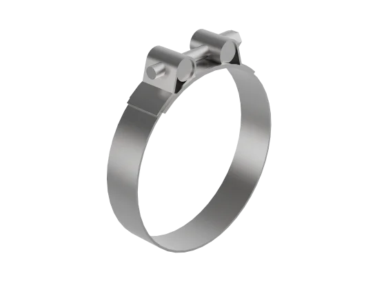 hose clip with threaded hole