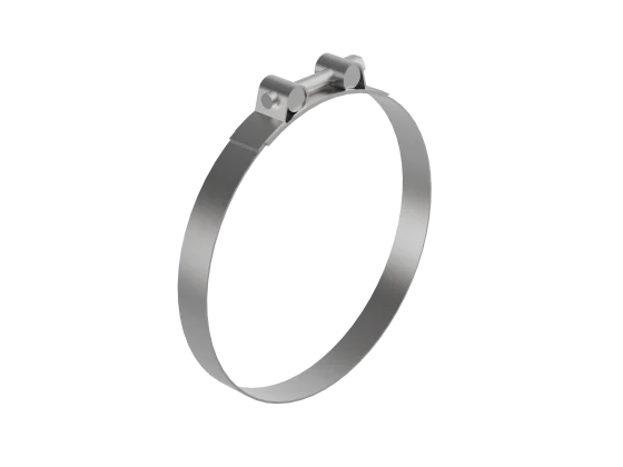 hose clip with threaded hole